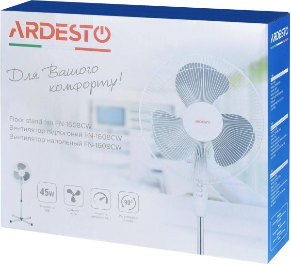 Вентилятор Ardesto FN-1608CW
