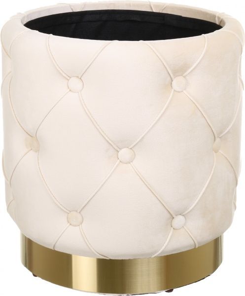 Сундук-пуф Louis 33,5х33,5х38 см белый 