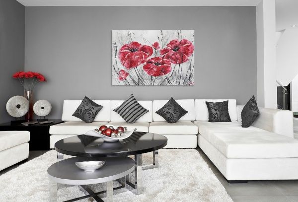 Картина Червоні маки 80x120 см Юрис Проф Арт 