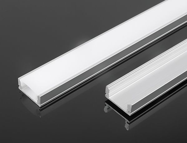 Профиль алюминиевый П-образный ЛСО Hopfen с рассеивателем PR-AL 200 см 