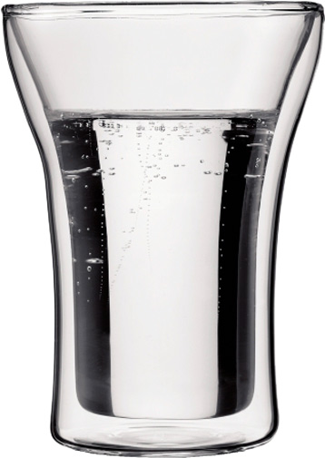 Набор стаканов со стальной ручкой Assam (4553-16) 350 мл 2 шт. Bodum 