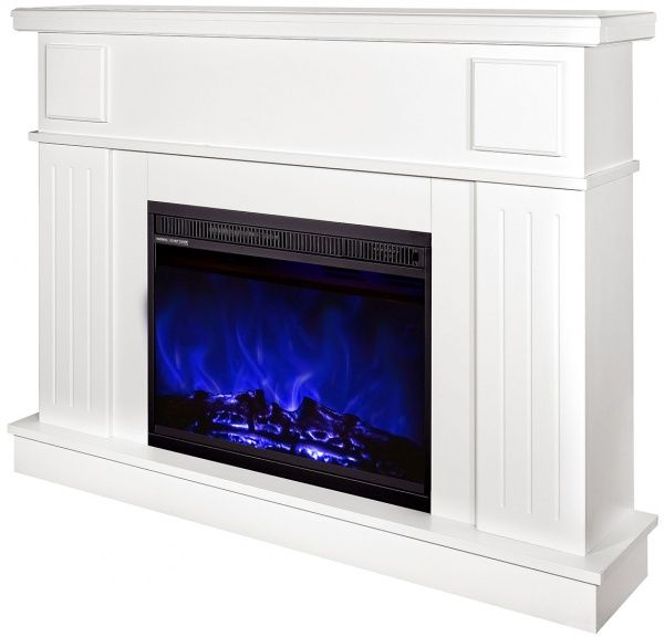 Камінокомплект ART FLAME Олімпія & Лоранс (білий)