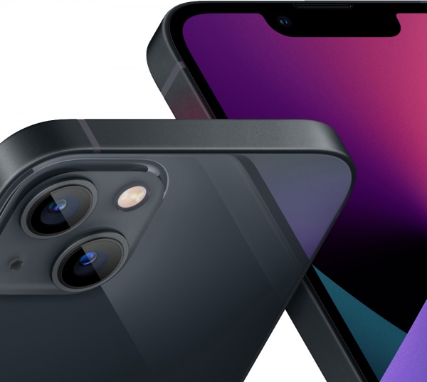 Смартфон Apple iPhone 13 128GB midnight (MLPF3HU/A) 