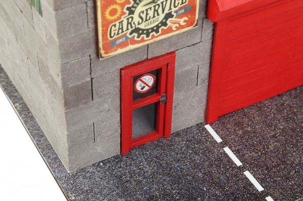 Конструктор из мини-кирпичиков Автосервис 70927