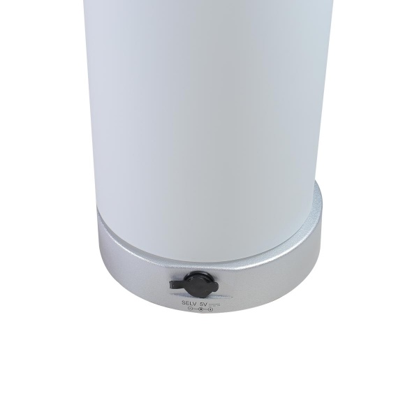 Настільна лампа декоративна Briloner Lama 7448 1x3 Вт хром 