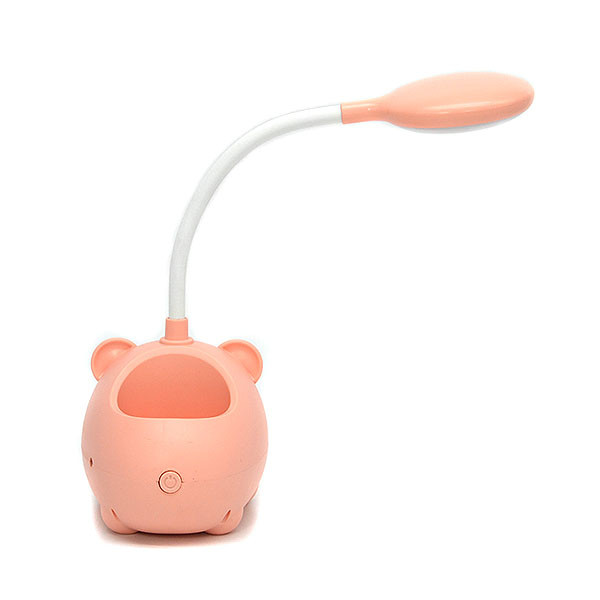 Настольная лампа декоративная Trusty LED Pig 1x0,5 Вт розовый CS279