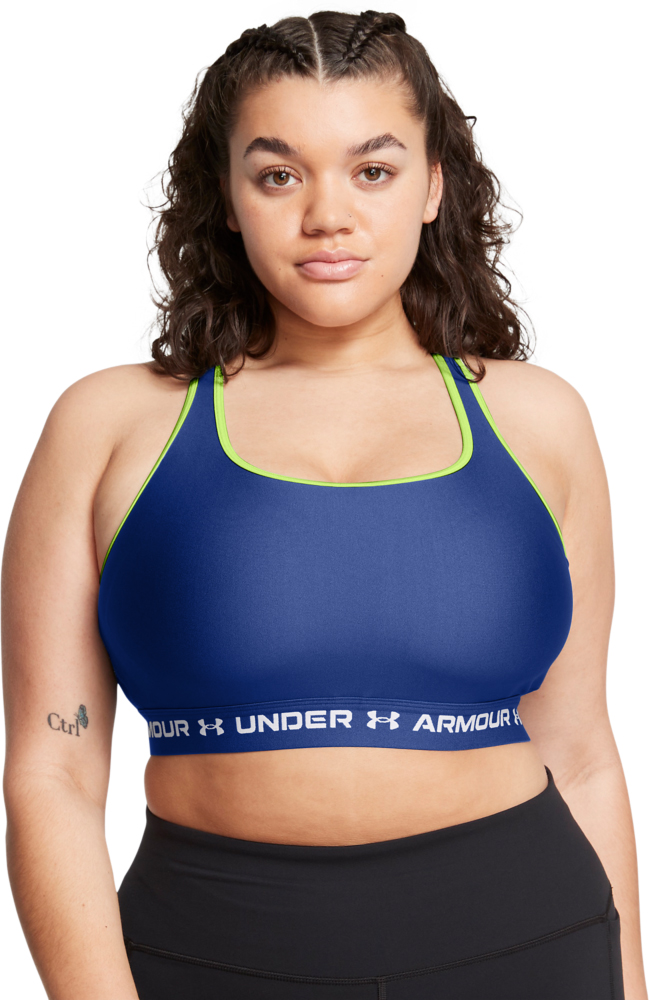 Бра Under Armour CROSSBACK MID BRA 1361034-432 р.XS синій