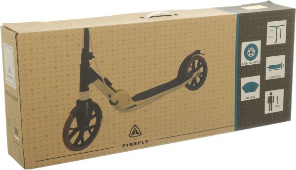 Самокат Firefly А 200 1.0 черный с золотистым 310082-901050 