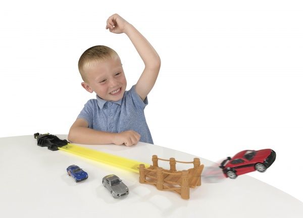 Игровой набор Teamsterz Автотрек Тубро с 3 машинками 1416655