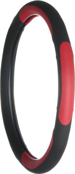 Чохол на кермо Vitol U 080242 RD M (25) чорний із червоним