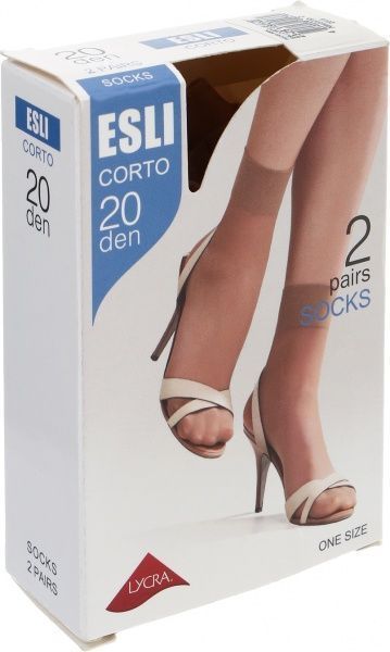 Комплект носков ESLI CORTO 20 den melone р. 23-25 
