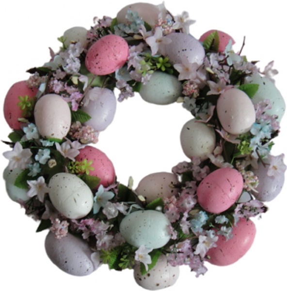 Декорация пасхальная венок A50262B-1A 30 см