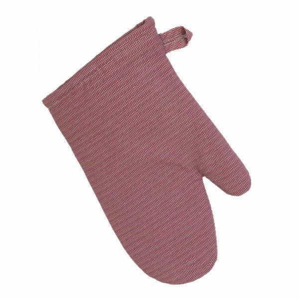 Прихватка-рукавиця ФРЕГАТ червона хвиля 18x31 см La Nuit 