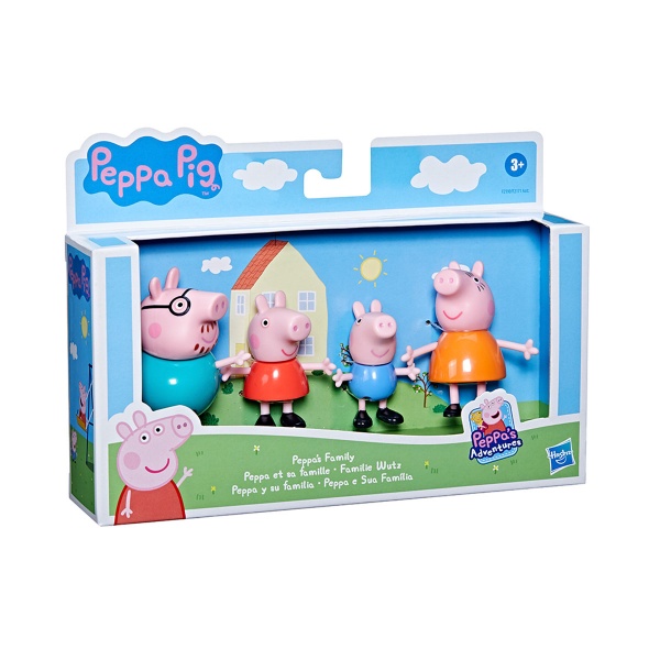 Ігровий набір Peppa Figurines Дружня родина Пеппи F2190 