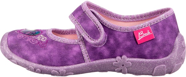 Тапочки для девочек Beck Darling р.23 лиловый 215250523AB 