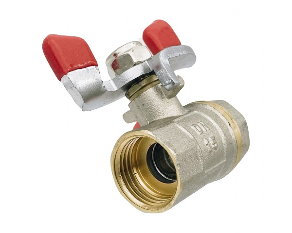 Кран шаровой Valvo 1/2 В-В бабочка