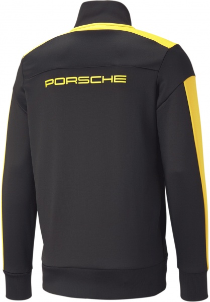 Джемпер Puma PL MT7 TRACK JACKET 53822801 р. M черный