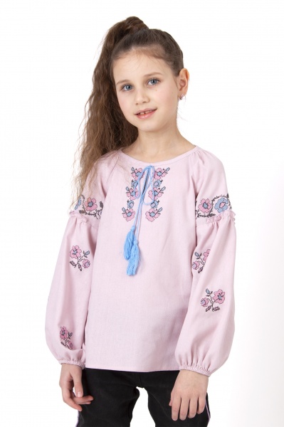 Блуза Mevis 02 р.140 розовый 