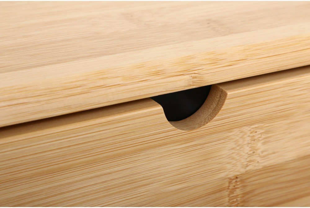 Хлібниця Flamberg Premium Woody 35x21x20,7 см чорний