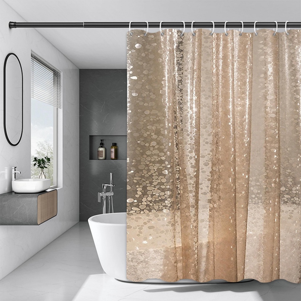 Шторка для ванны Rapal 3D Glow, 180х180 см