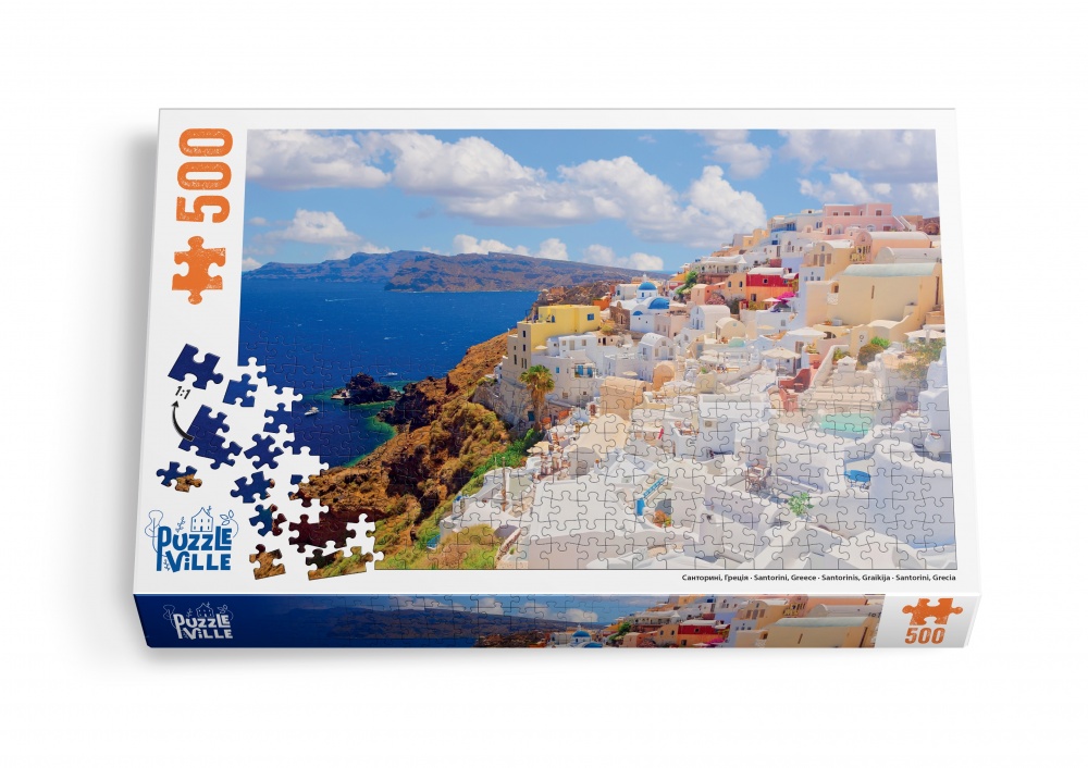 Пазл PUZZLEVILLE Санторині, Греція 500 елементів PZL500_2