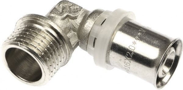 Коліно зовнішня Valtec d16x1/2