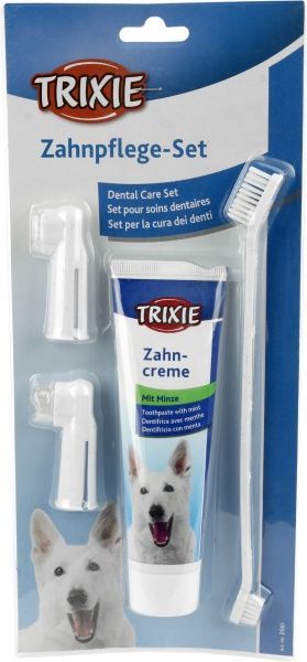 Набір TRIXIE Зубна паста з щіткою 2561