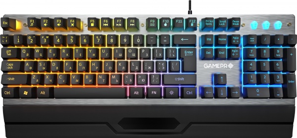 Клавіатура ігрова GamePro Stinger USB (GK599) grey 