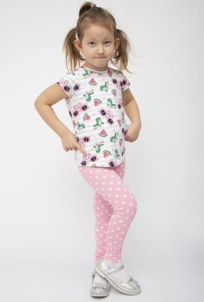 Лосини для дівчаток Luna Kids №0024/16196 р.110-116 рожевий 
