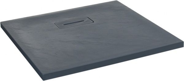 Поддон душевой ScandiSPA NARVIK из искусственного мрамора 900х900x40 мм квадратный серый