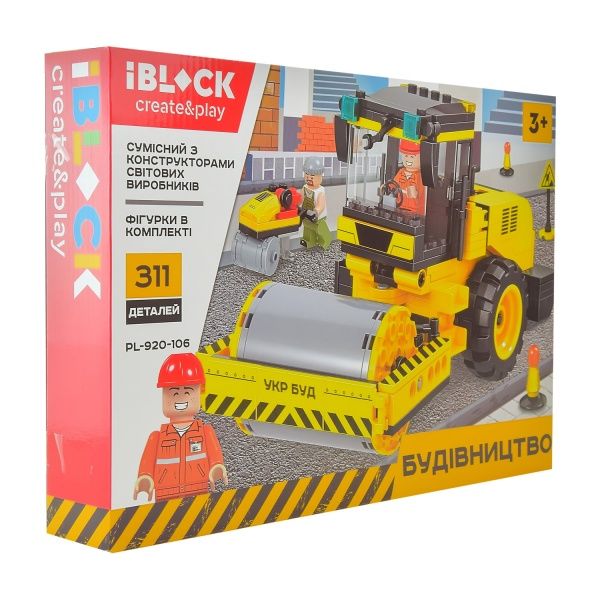 Конструктор Iblock Будівельна техніка PL-920-106