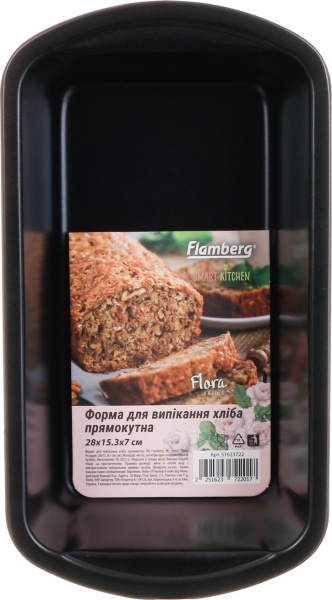 Форма для хлеба Flora 28х15,3х7 см Flamberg