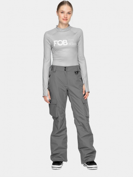 Штани 4F H4Z21-SPDS001-25S р. S сірий