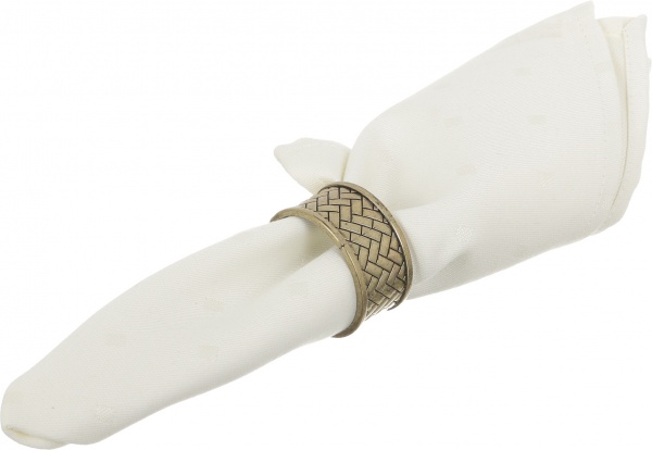 Набір кілець для серветок Golden Wave 14х6х5 см 6 шт