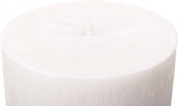 Свеча Цилиндр пальмовая бежевая 10х10 см ТМ FAYNE