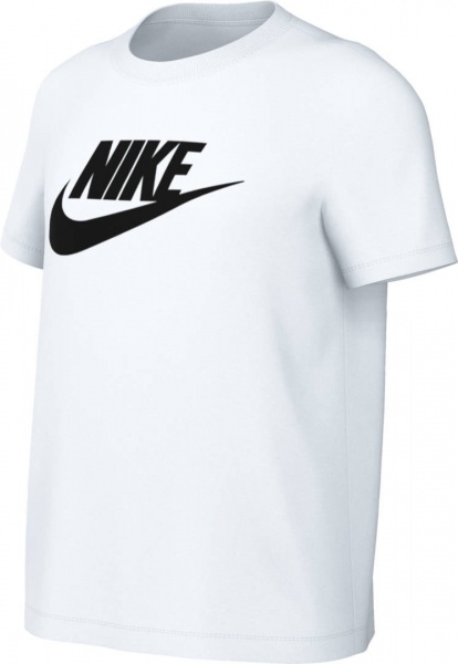 Футболка Nike G NSW TEE FUTURA SS BOY FD0928-100 р.L білий
