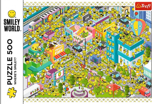 Пазл Trefl 500 Где Смайли? 37429