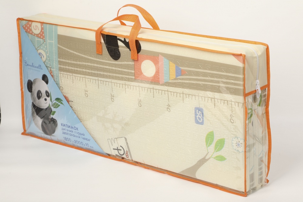 Ігровий килимок Bambinelli Panda 180x200х1 см в сумці