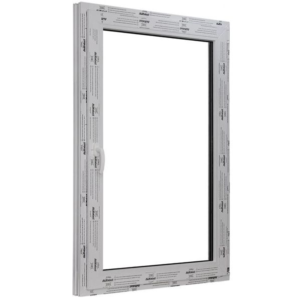 Вікно поворотно-відкидне ALMplast 60 800x1200 мм праве однокамерний склопакет 24 мм