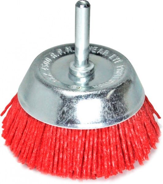 Щітка-шкребок чашкова S&R нейлонна 75мм 136830075