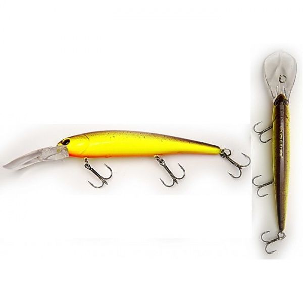 Воблер BANDITS Grows Culture Walleye Deep №9 КП 17,5 г 120 мм gold