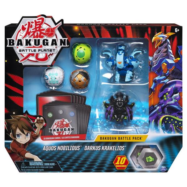 Игровой набор Spin Master Bakugan Battle Planet: большой набор из 5 бакуганов в ассортименте SM64425