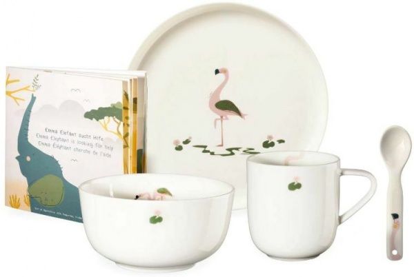 Набор детской посуды Fiona flamingo (5 предметов) ASA