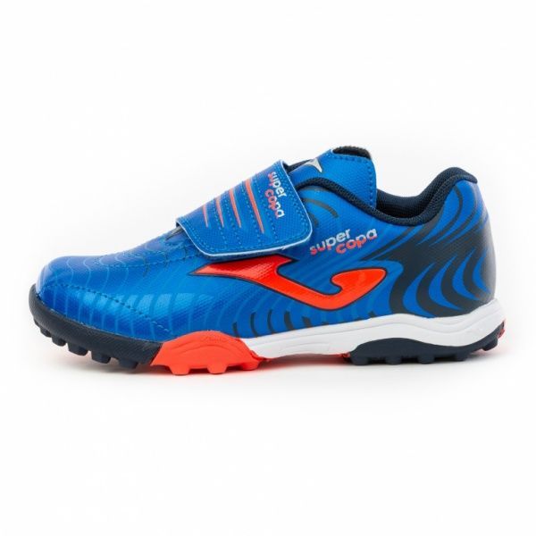 Бутсы Joma SUPER COPA JR 2004 ROYAL-CORAL TURF SJW.R2004.TF р. EUR 31 синий