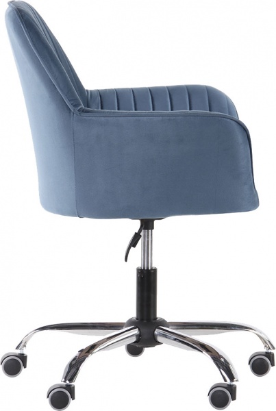 Крісло AMF Art Metal Furniture Аспенхром синій 