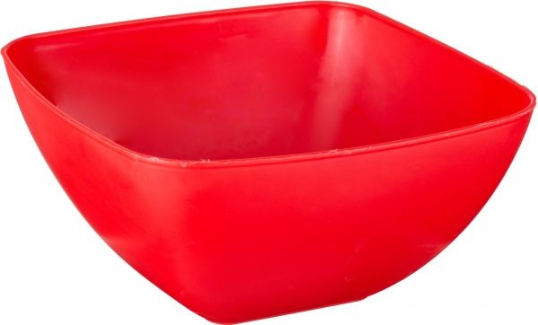 Салатник квадратний 3 л 22х22х11 см ПЛАСТТОРГ