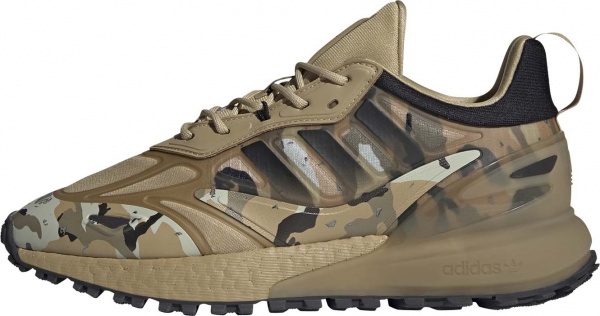 Кроссовки Adidas ZX 2K BOOST 2.0 TRAIL GZ7783 р.UK 10,5 бежево-черный