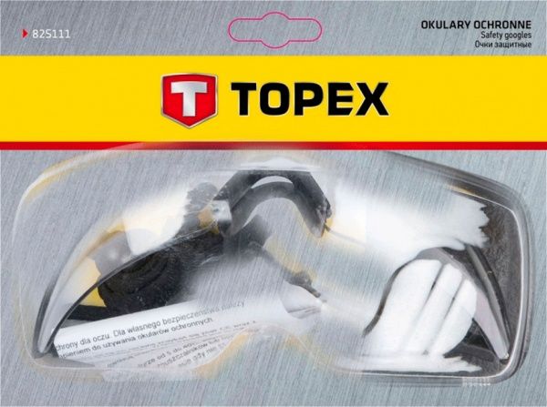 Очки защитные Topex белый 82S111
