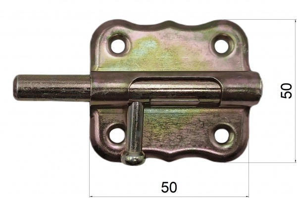 Засов 50x50 мм (WR0 50) Domax желтый