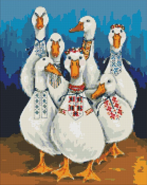 Алмазна мозаїка Біологічна зброя 40х50 см Ідейка 